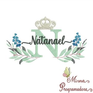 Matriz de bordado Natanael