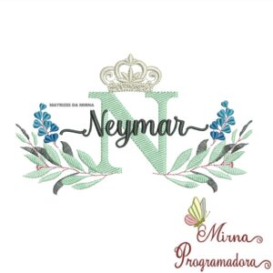 Matriz de bordado Neymar