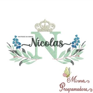 Matriz de bordado Nicolas