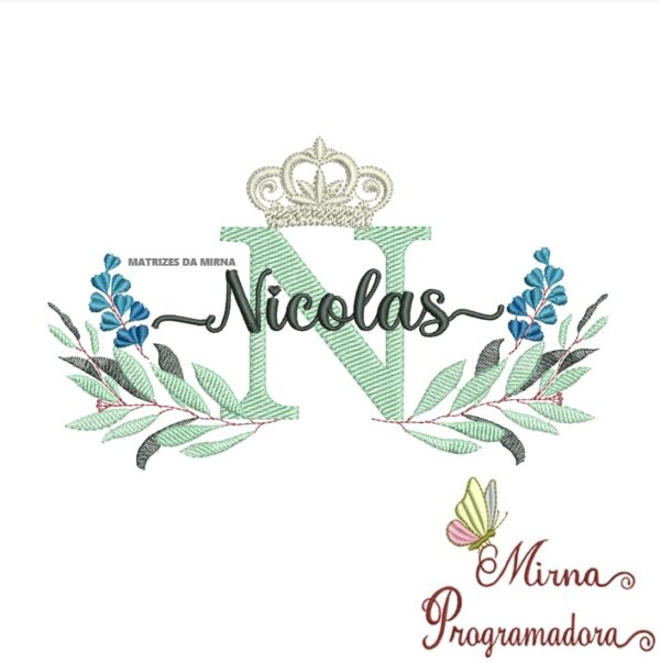 Matriz de bordado Nicolas