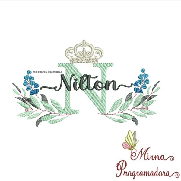 Matriz de bordado Nilton