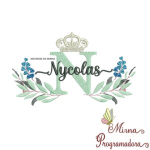 Matriz de bordado Nycolas