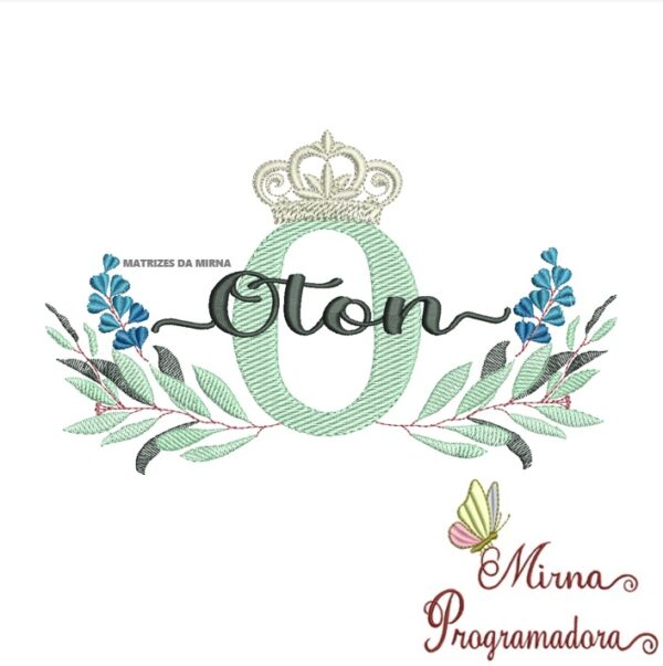 Matriz de bordado Oton
