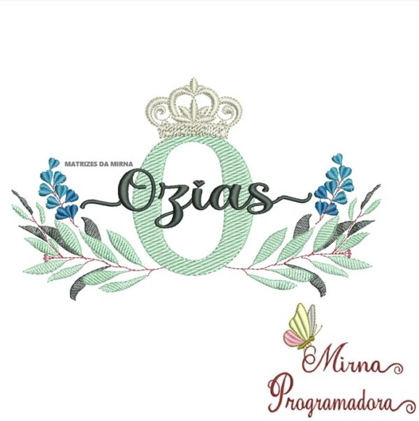 Matriz de bordado Ozias