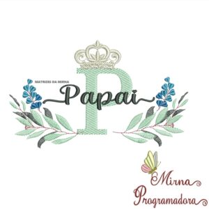 Matriz de bordado Papai
