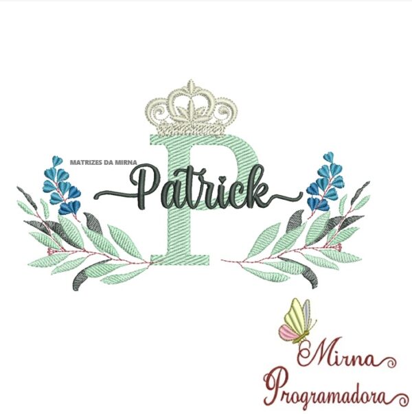 Matriz de bordado Patrick