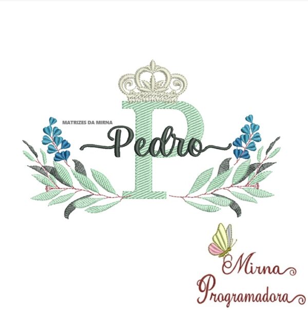 Matriz de bordado Pedro