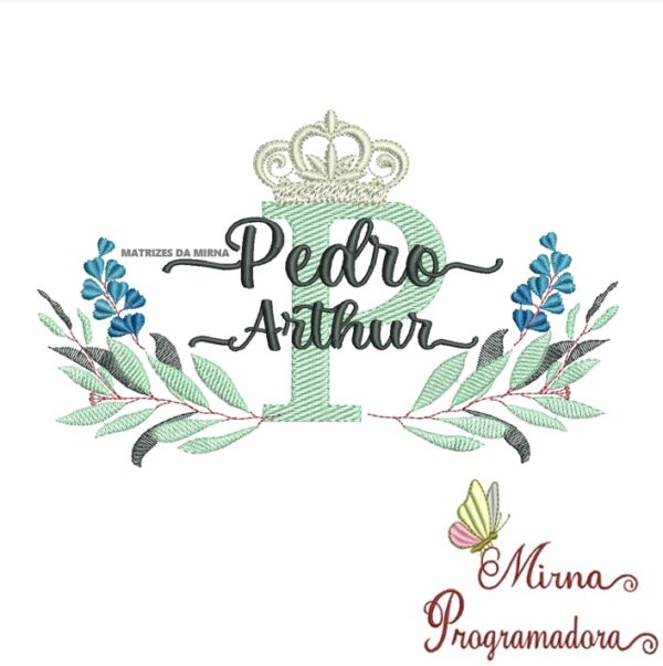Matriz de bordado Pedro arthur