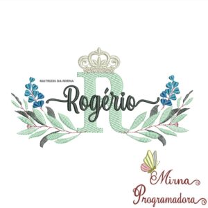 Matriz de bordado Rogério