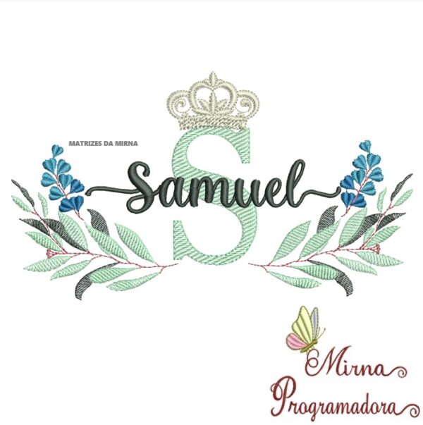 Matriz de bordado Samuel