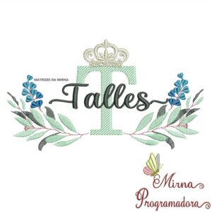 Matriz de bordado Talles