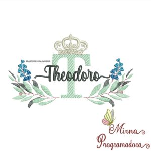 Matriz de bordado Theodoro