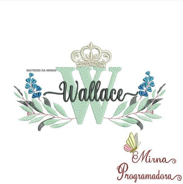 Matriz de bordado Wallace