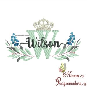Matriz de bordado Wilson
