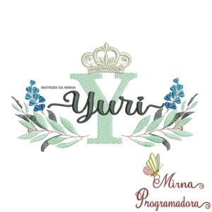 Matriz de bordado Yuri