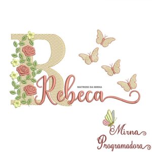 Matriz de bordado Rebeca
