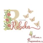 Matriz de bordado Rebeka