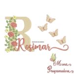 Matriz de bordado Rosimar