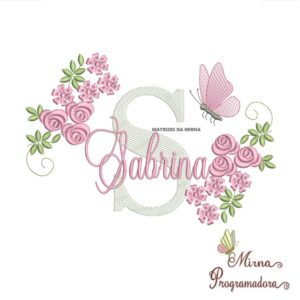 Matriz de bordado Sabrina