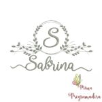 Matriz de Bordado Moldura Folha Sabrina