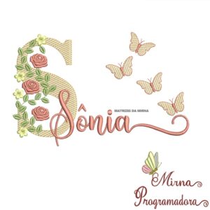 Matriz de bordado Sônia