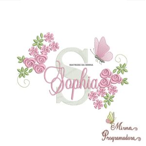 Matriz de bordado Sophia