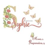 Matriz de bordado Sophie