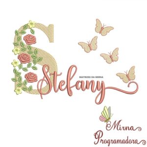 Matriz de bordado Stefany
