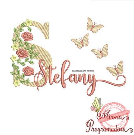 Matriz de bordado Stefany