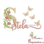Matriz de bordado Stela