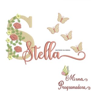 Matriz de bordado Stella