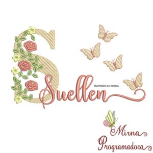 Matriz de bordado Suellen