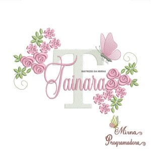 Matriz de bordado Tainara