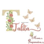 Matriz de bordado Talita