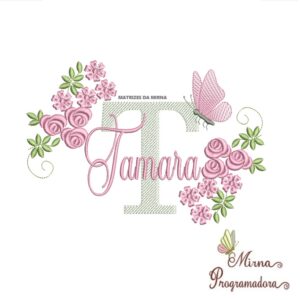 Matriz de bordado Tamara