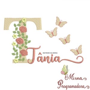 Matriz de bordado Tânia