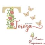 Matriz de bordado Tereza
