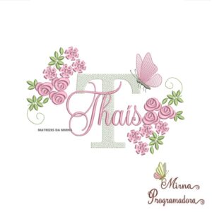 Matriz de bordado Thais