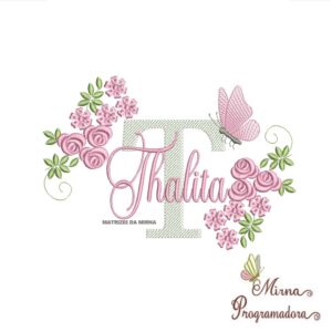 Matriz de bordado Thalita