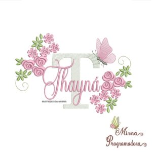 Matriz de bordado Thayna