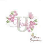 Matriz de bordado Ursula