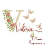 Matriz de bordado Valéria
