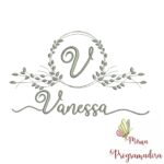 Matriz de Bordado Moldura Folha Vanessa