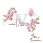 Matriz de bordado Vitória