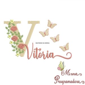 Matriz de bordado Vitória