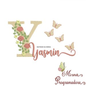 Matriz de bordado Yasmim