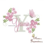 Matriz de bordado Yasmim