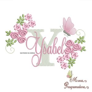 Matriz de bordado Ysabel