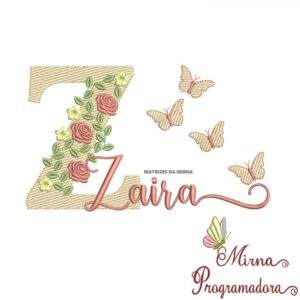 Matriz de bordado Zaira