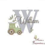 Matriz de Bordado Nome William